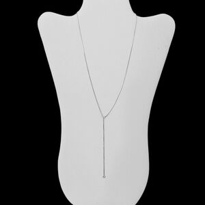 Dyadema Italy Sterling Silver & Tanzanite Lariat Y Necklace 925